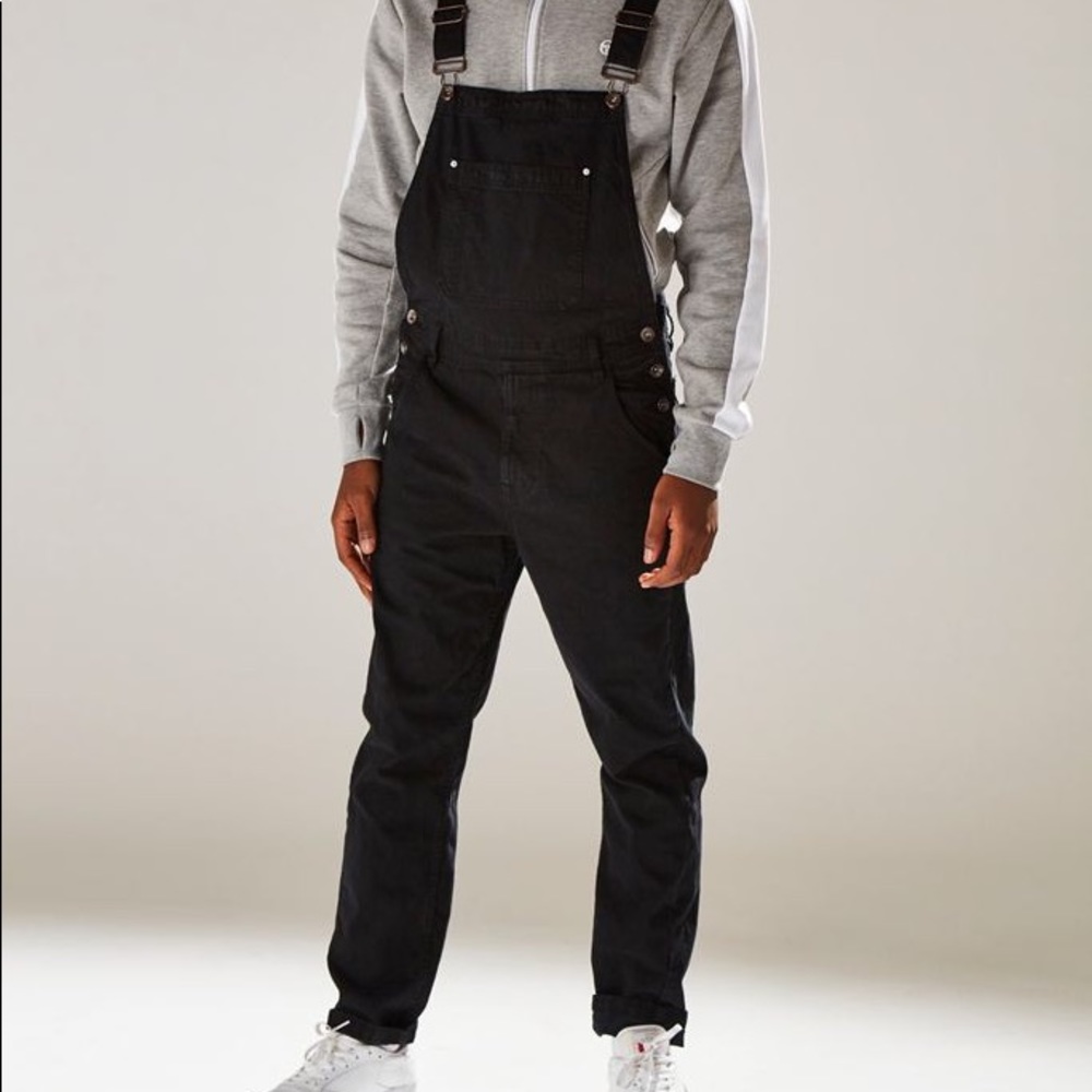 Urban Outfitter black overalls men’s